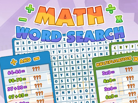 Math Word Search